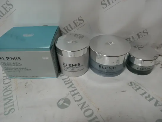 ELEMIS 5 PIECE SET OF COSMETIC PRODUCTS WITH CARRYING BAG