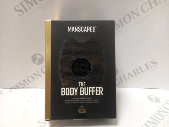 MANSCAPED THE BODY BUFFER PREMIUM SILICONE BODY SCRUBBER 