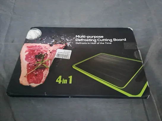 BOXED 4 IN 1 MULTI-PURPOSE DEFROSTING CUTTING BOARD