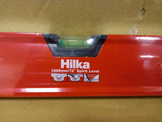 HILKA 3 SPIRIT LEVELS-RED & BLACK