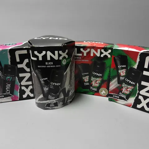 APPROXIMATELY 10 LYNX BOXSETS TO INCLUDE AFRICA, JAVA, BLACK