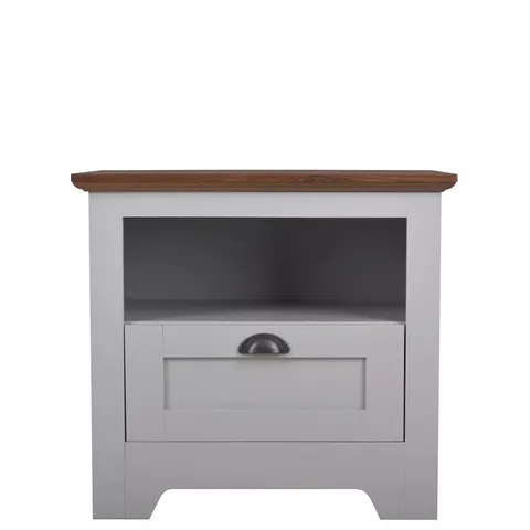 BOXED DEVON LAMP TABLE GREY - COLLECTION ONLY