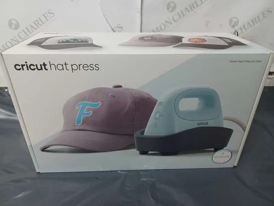 BOXED AND SEALED CRICUT HAT PRESS IN BLUE