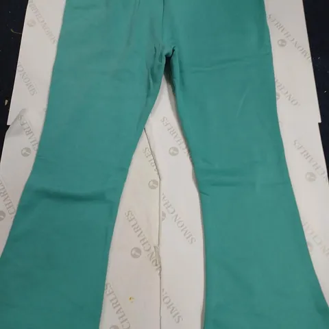 NIKE FLEECE FLARE JOGGERS - TURQUOISE - WOMENS XL