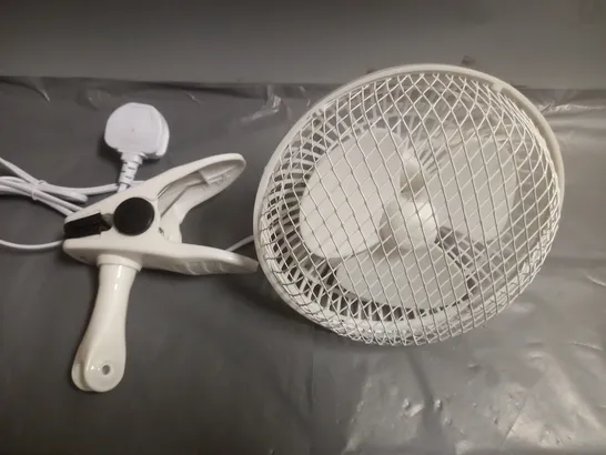 6" CLIP FAN - WHITE