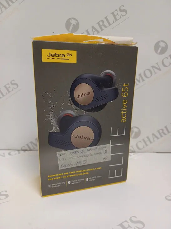 BOXED JABRA ELITE ACTIVE 65T EARBUDS