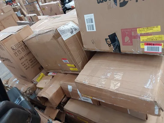 PALLET OF ASSORTED FURNITURE PARTS 