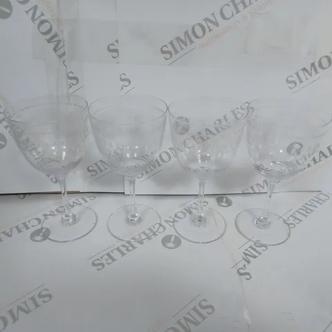 BOX OF 4 GLASSES