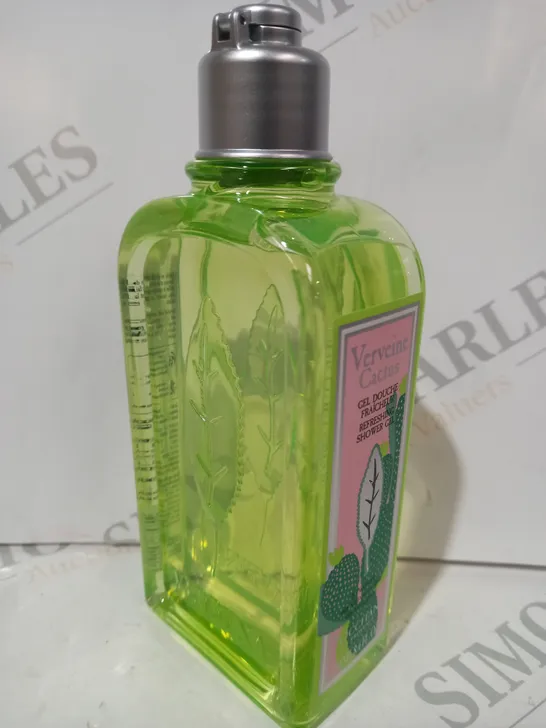 L'OCCITANE VERVEINE CACTUS REFRESHING SHOWER GEL (250ML)