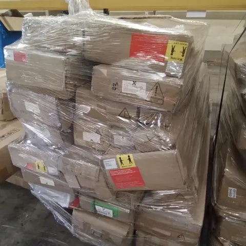 PALLET OF ASSORTED FLAT PACK FURNITURE PARTS