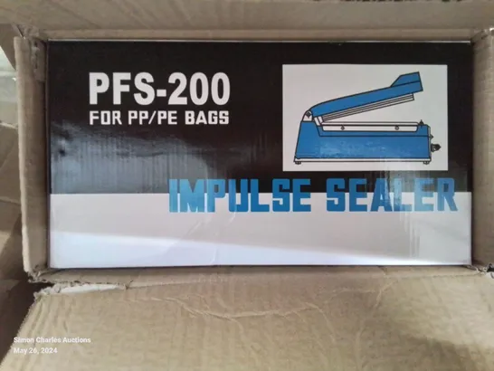 A BOX OF 2 BOXED IMPULSE SEALERS PFS-200