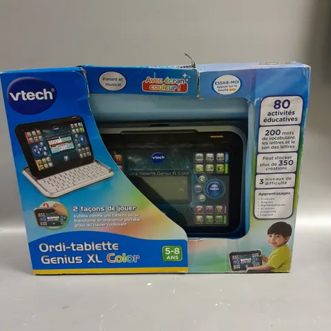 BOXED VTECH ORDI-TABLET GENIUS XL 