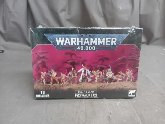 BOXED AND SEALED WARHAMMER 40,000 DEATH GUARD - POXWALKERS