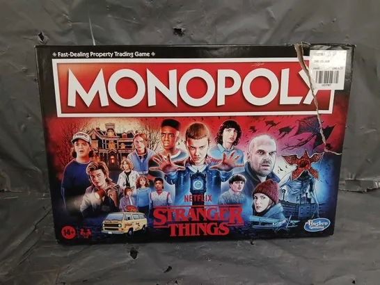 BOXED MONOPOLY STRANGER THINGS (SEASON 4) RRP £32.99