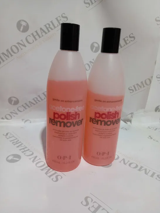 OPI ACETONE FREE POLISH REMOVER 450ML