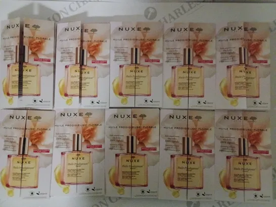 LOT OF APPROX 120 NUXE PARIS HUILE PRODIGIEUSE FLORALE PERFUME SAMPLES 