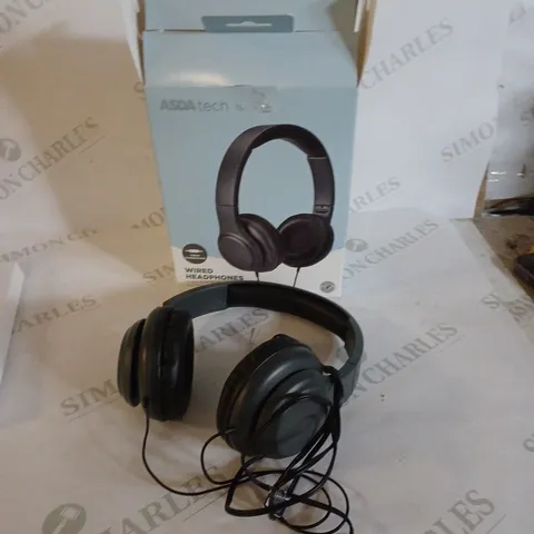 ASDA TECH WIRED HEADPHONES