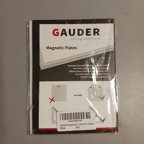 GAUDER MAGNETIC PLATES FOR WALL ADHESION