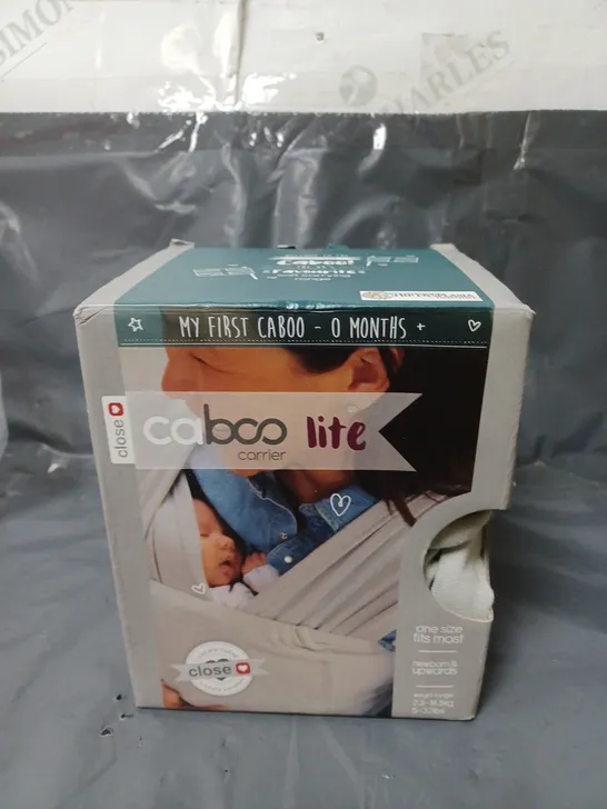 CABOO LITE BABY CARRIER FROM 0 MONTHS