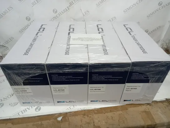 PACK OF 4 LCL TONER CARTRIDGE 