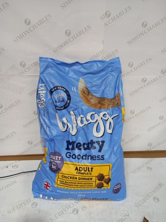 WAGGS ADULT MEATY GOODNESS 12KG EXPIRY DATE 10/07/2023