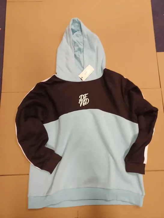 DFND RICO HOODIE - BLUE/BLACK // SIZE; XXL