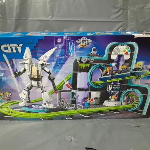 LEGO CITY ROBOT WORLD ROLLER-COASTER PARK TOY 60421