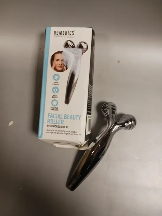 BOXED HOMEDICS FACIAL BEAUTY ROLLER 