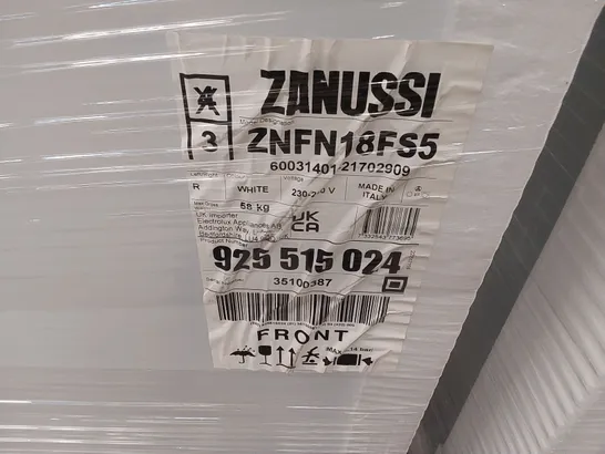 ZANUSSI INTEGRATED 50/50 FRIDGE FREEZER 267L Model ZNFN18FS5 RRP £542