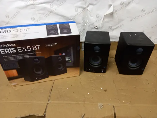 PRESONUS ERIS E3.5 BT 3.5" NEAR FIELD STUDIO MONITORS