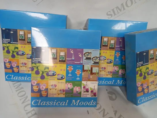 BOX OF APPROXIMATELY 8 CLASSICAL MOODS AUDIO CDS