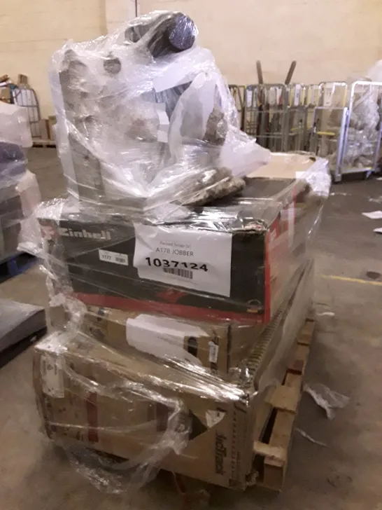 PALLET OF APPROXIMATELY 4 ASSORTED HOUSEHOLD & ELECTRICAL ITEMS INCLUDING