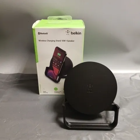 BELKIN BLUETOOTH WIRELESS CHARGING STAND 10W + SPEAKER