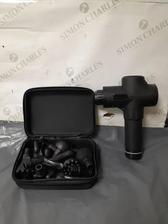 BOXED PERCUSSION MASSAGE GUN WITH CASE 