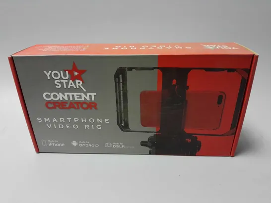 APPROXIMATELY 22 BOXED YOU STAR CONTENT CREATOR SMARTPHONE VIDEO RIG