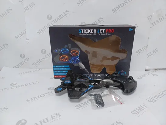 BOXED STRIKER JET PRO HIGH PERFORMANCE RC PRO STUNT DRONE 