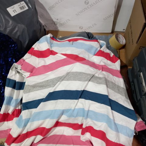 STRIPY JOULES TOP- SIZE 12