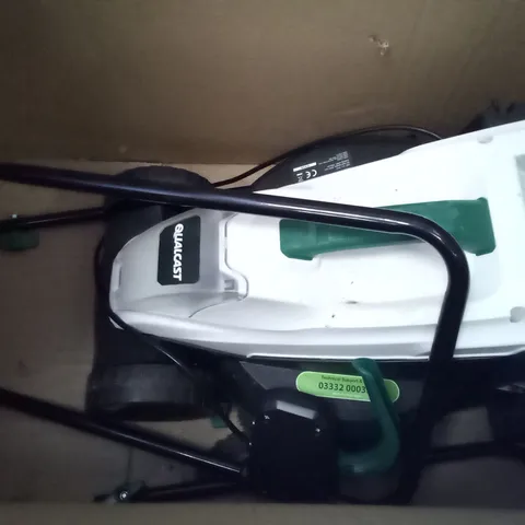 BOXED USED QUALCAST CORDLESS LAWN MOWER A02209