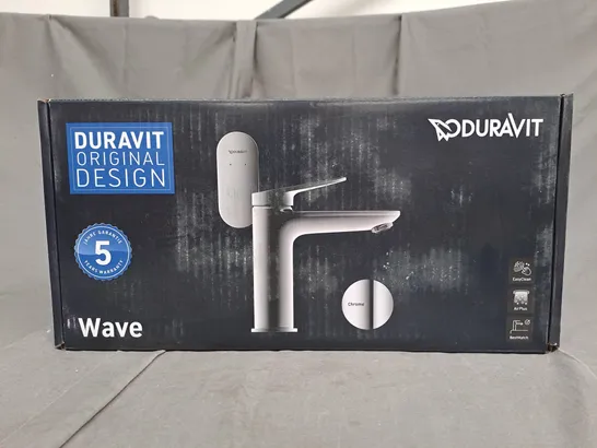 BOXED AND SEALED DURAVIT SINGLE LEVER BASIN MIXER TAP CHROME WAVE