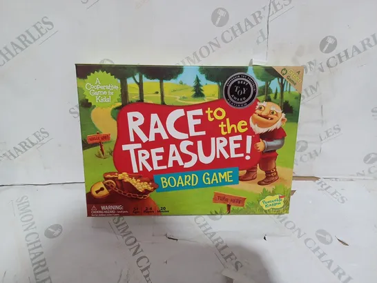 RACE TO THE TREASURE BOARD GAME AGES 5+