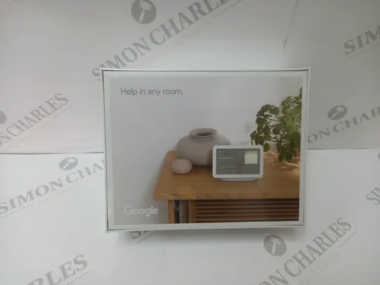 BRAND NEW BOXED GOOGLE NEST HUB 2ND GEN SMART SPEAKER WITH SCREEN - WHITE