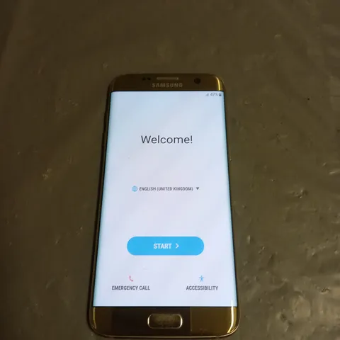 SAMSUNG GALAXY S7 EDGE GOLDEN 