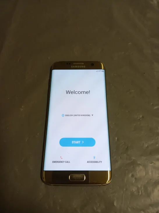 SAMSUNG GALAXY S7 EDGE GOLDEN 