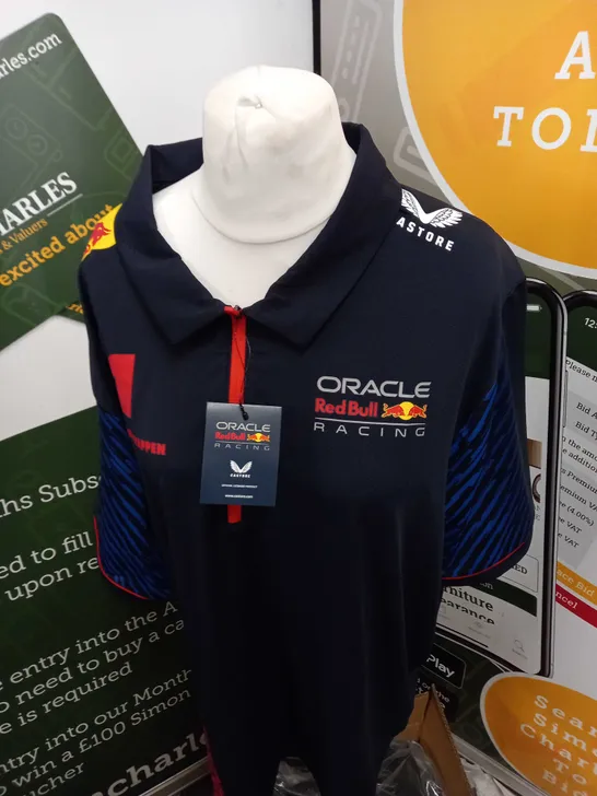 ORACLE REDBULL SS POLO SHIRT DRIVER EDITION SIZE 4XL