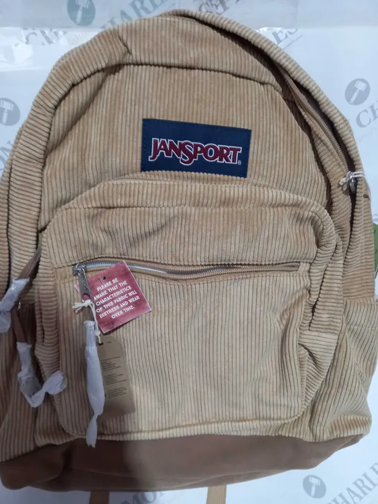 JANSPORT BEIGE BACKPACK 