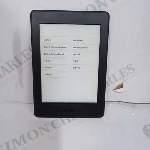 AMAZON KINDLE PAPERWHITE MODEL DP75SDI