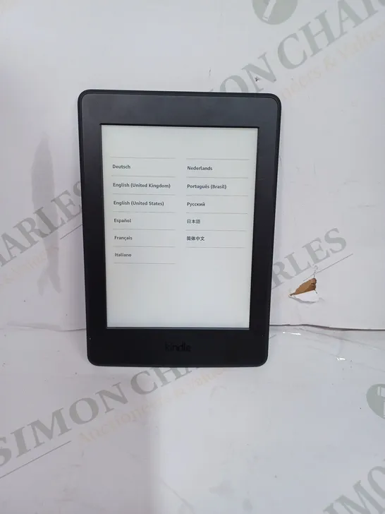 AMAZON KINDLE PAPERWHITE MODEL DP75SDI