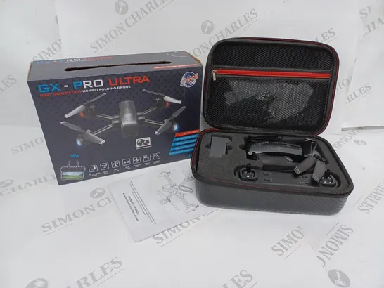 BOXED RDM GX-PRO ULTRA NEXT GENERATION HD PRO FOLDING DRONE 