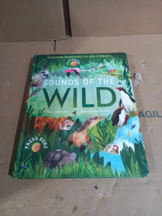 LITTLE TIGER SOUNDS OF THE WILD BOOK