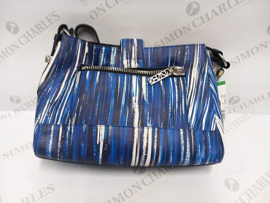 KENZO PARIS DEEP SEA BLUE SHOULDER BAG